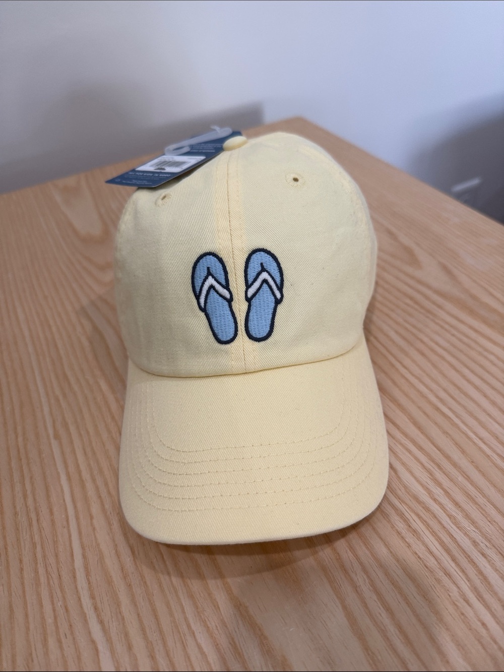 NWT Life Is Good Butter Yellow Cap